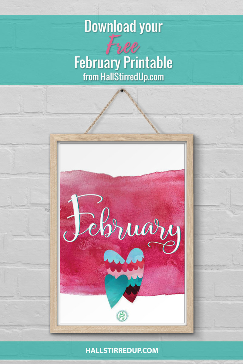 free-february-printable