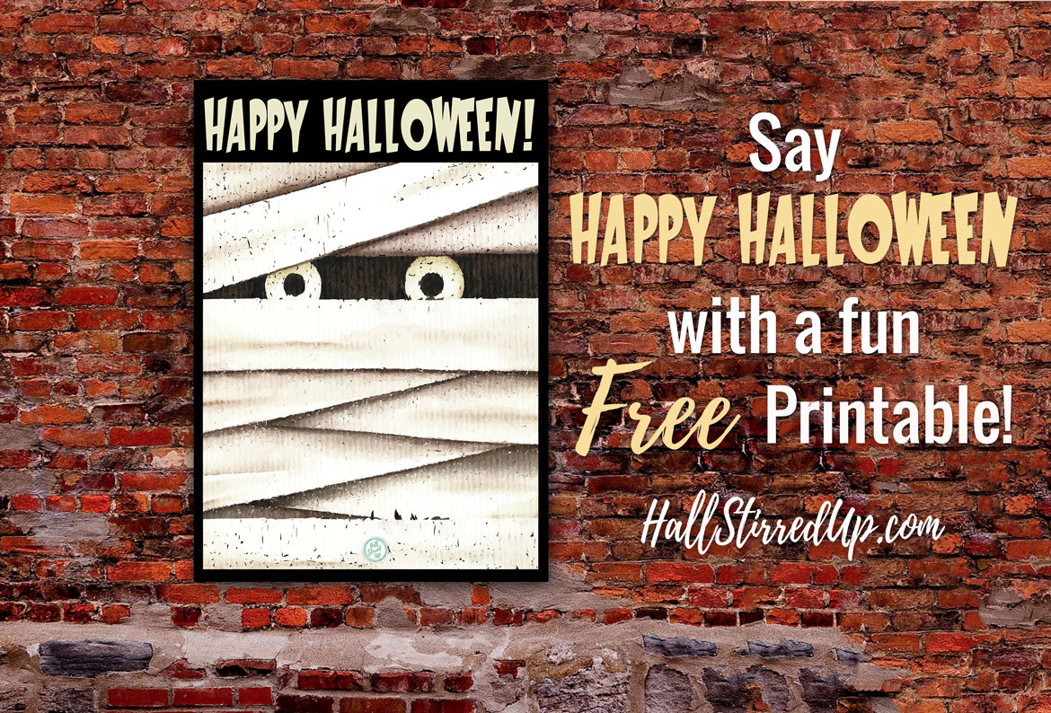 Booooo! It’s a Halloween Printable for Yooooou!