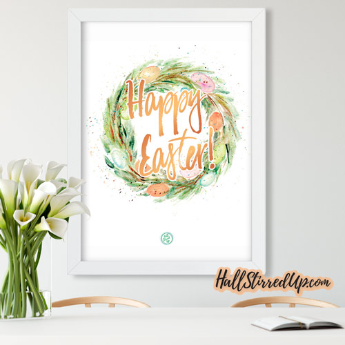 Download your pretty Easter printable!