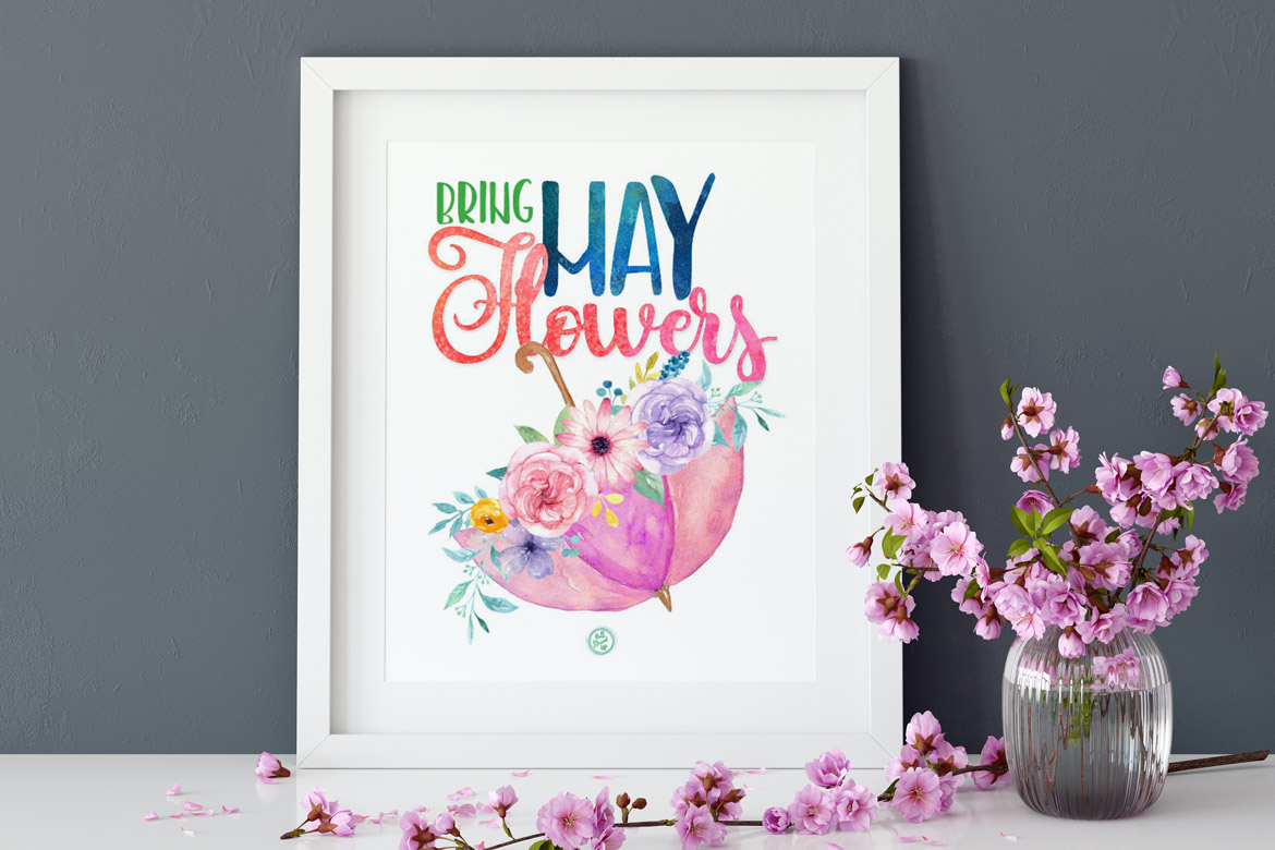 It’s Time for May Flowers! Includes free printable