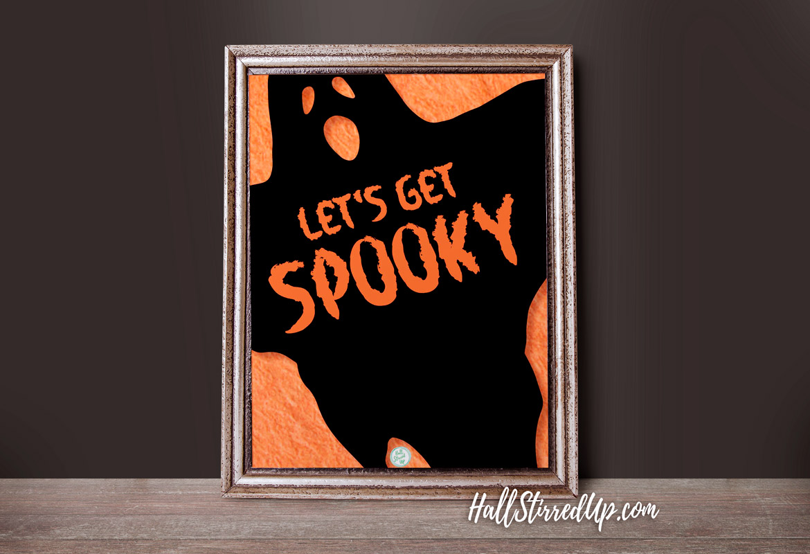 Let’s get spooky! Fun Halloween printable