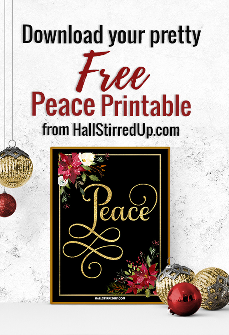 Create a Simple and Peaceful Christmas!