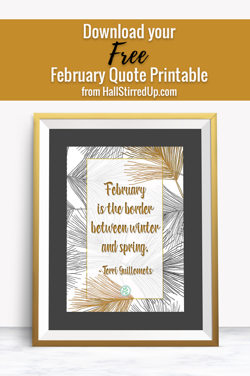 free-february-quote-printable