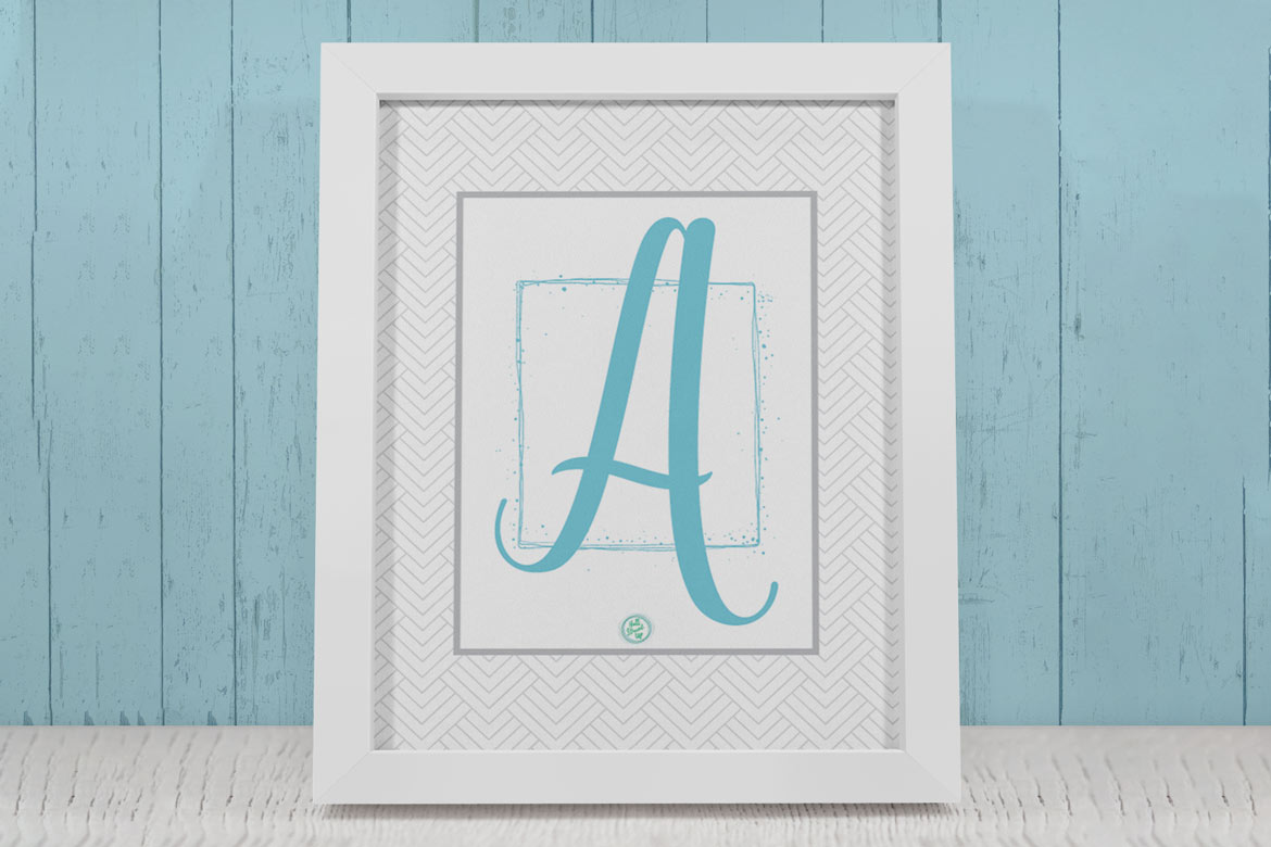 Monogram Monday… It’s ‘A’ Free Printable!