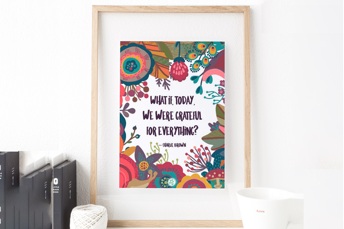My Favorite Gratitude Quotes and a new printable!