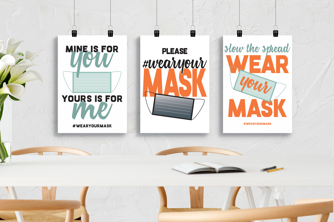 WEAR A MASK and download my free printable signs!