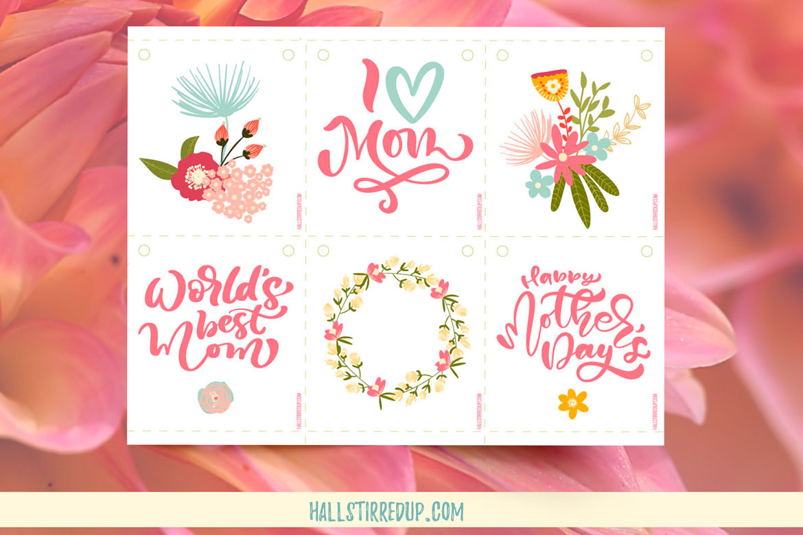 Celebrate Mom with a pretty Mother’s Day bunting!
