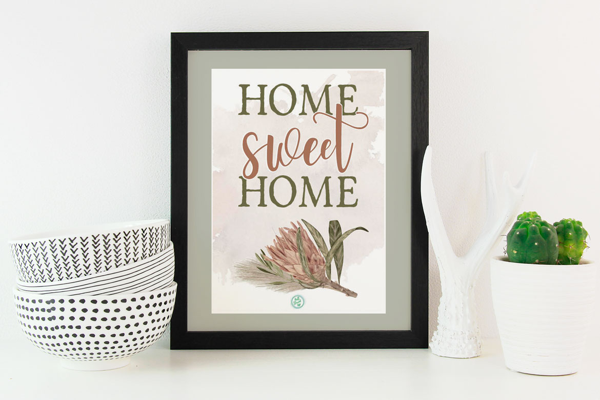 Home Sweet Home with a fun new printable!
