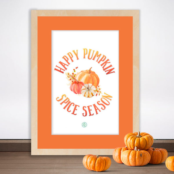 Happy Pumpkin Spice Season! Includes a pretty new printable