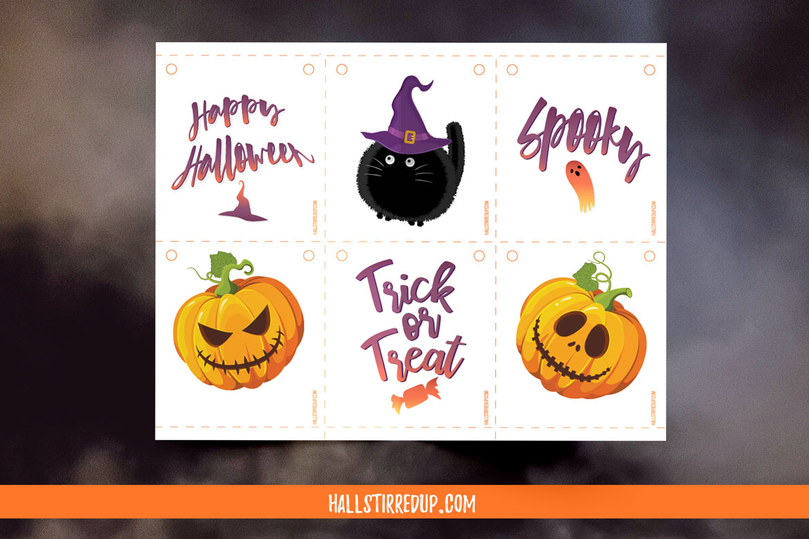 Celebrate good times with a free Halloween Bunting printable!