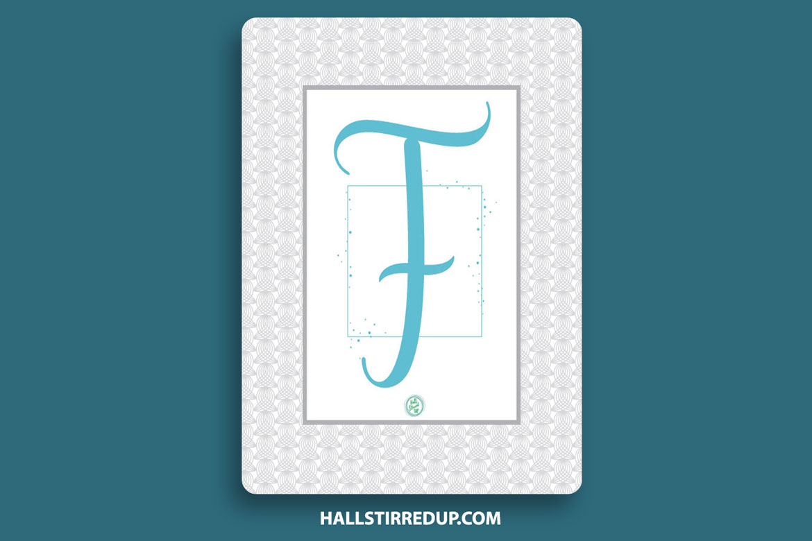 F is for Free – A Monogram Monday Freebie, That Is!