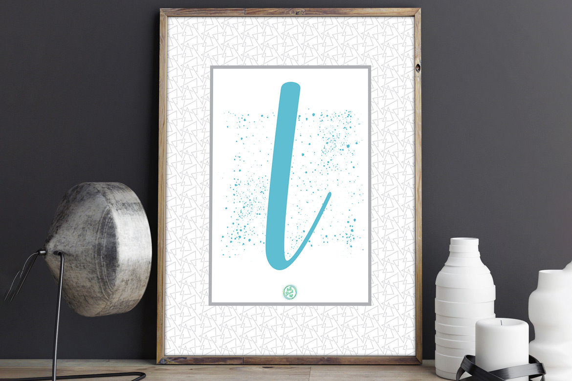 I See a New Monogram Monday Free Printable!