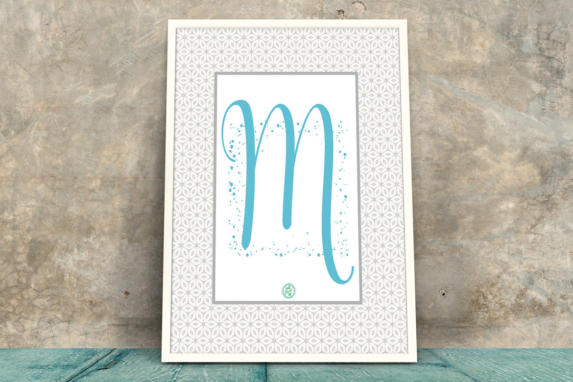 M-M-Monogram Monday M is here!