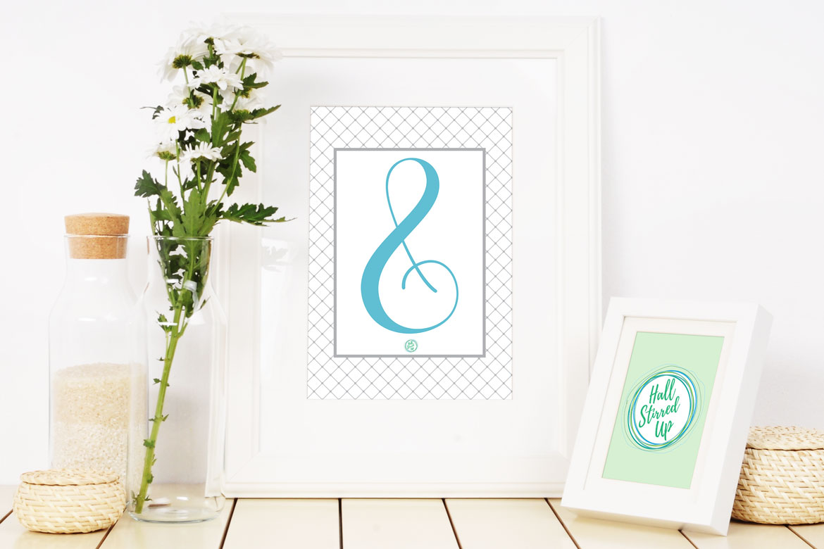 And … It’s an Ampersand Monogram Monday Bonus!