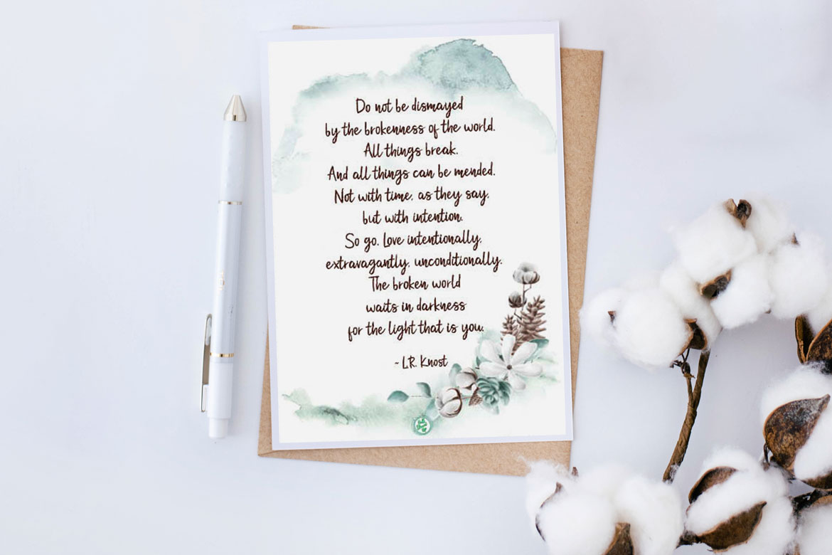 Love Intentionally! Inspiration and a pretty free printable