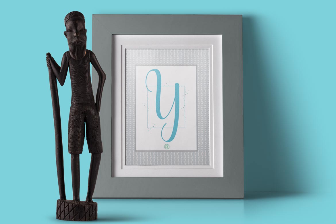 ‘Y’ Are You Waiting? This free Y Monogram Monday printable is for you!