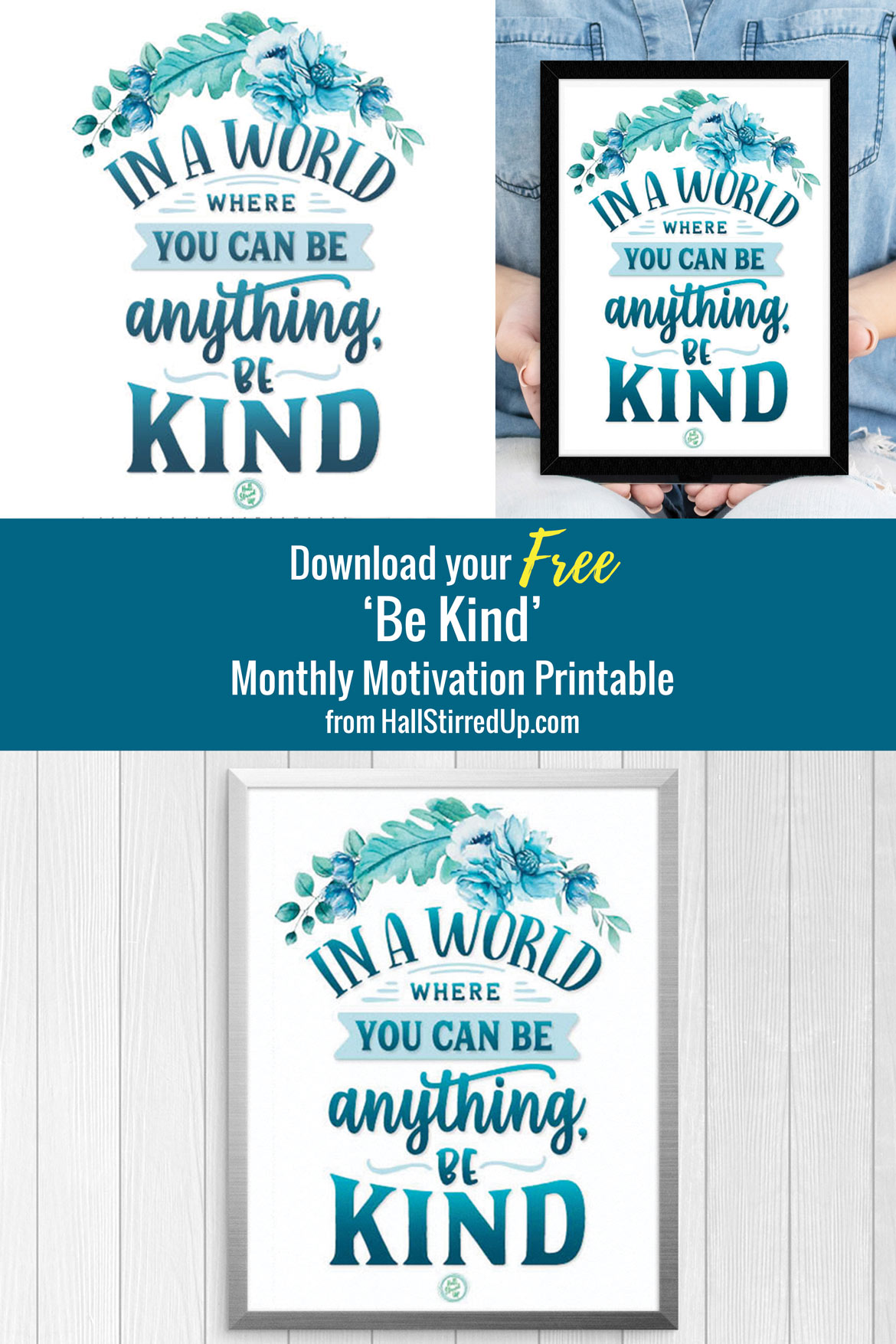 download your free be kind printable