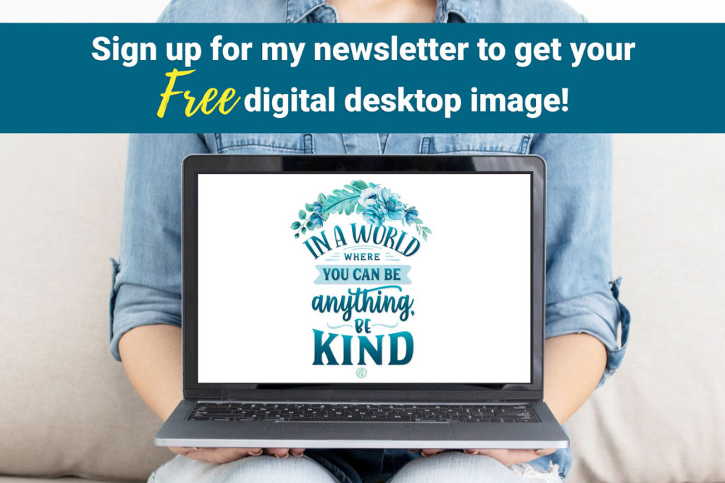 download your free be kind printable