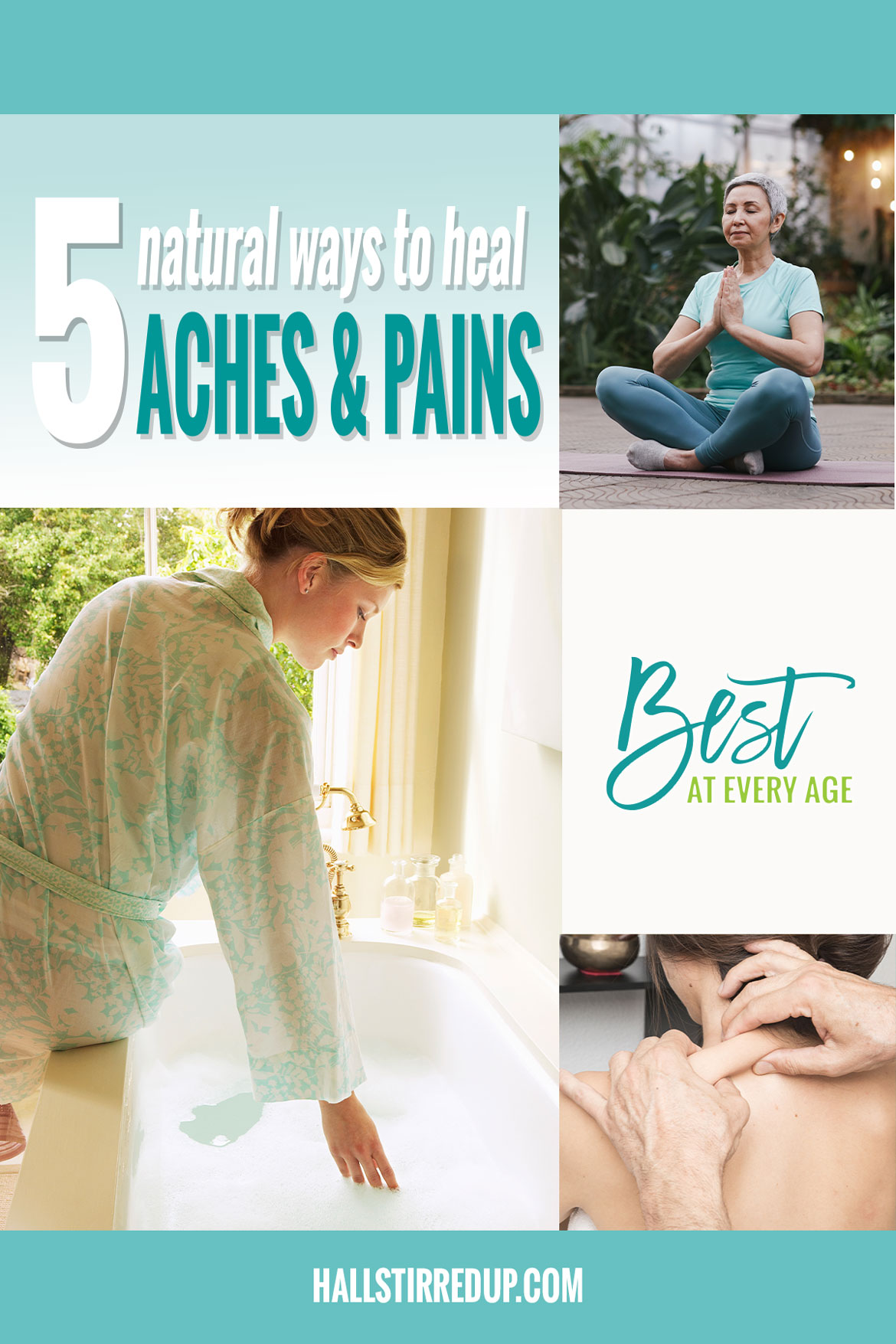 5 natural ways to heal aches and pains
