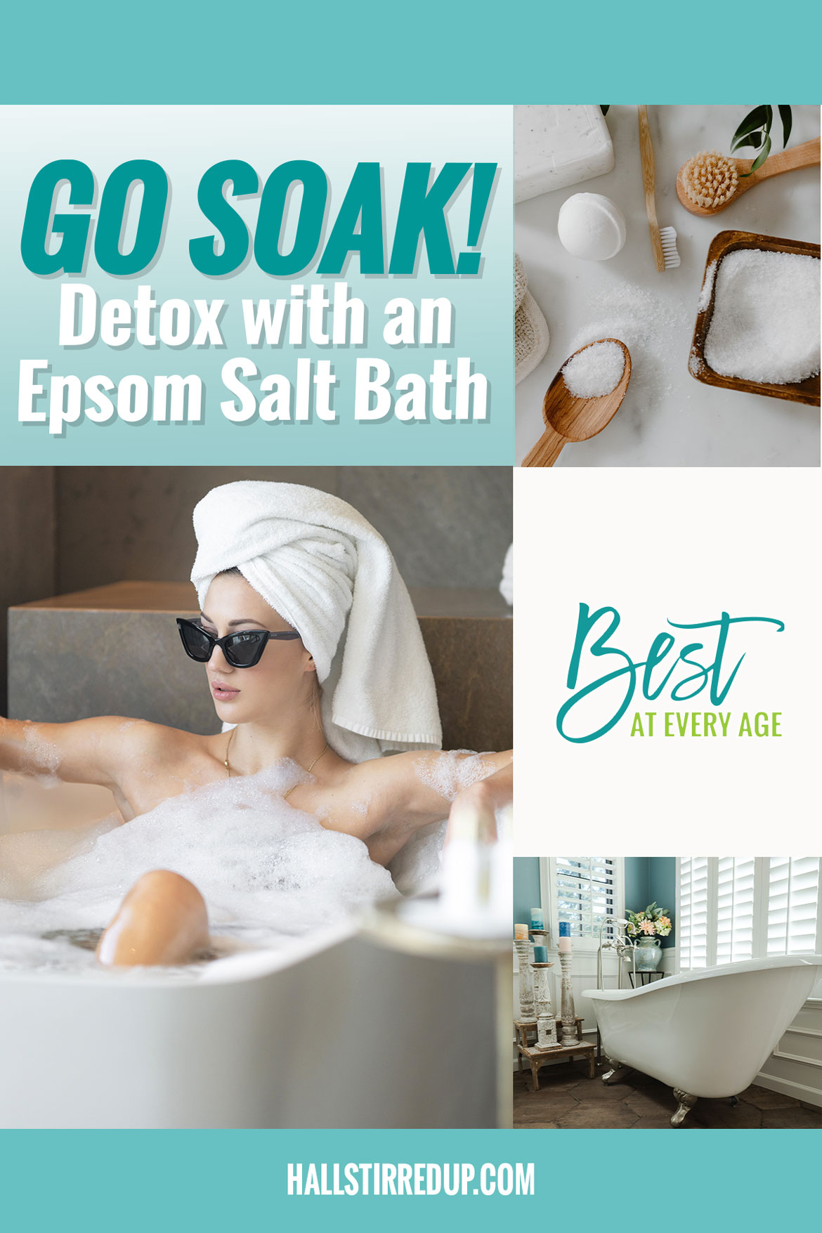 Go soak! Why you want to detox with an Epsom salt bath