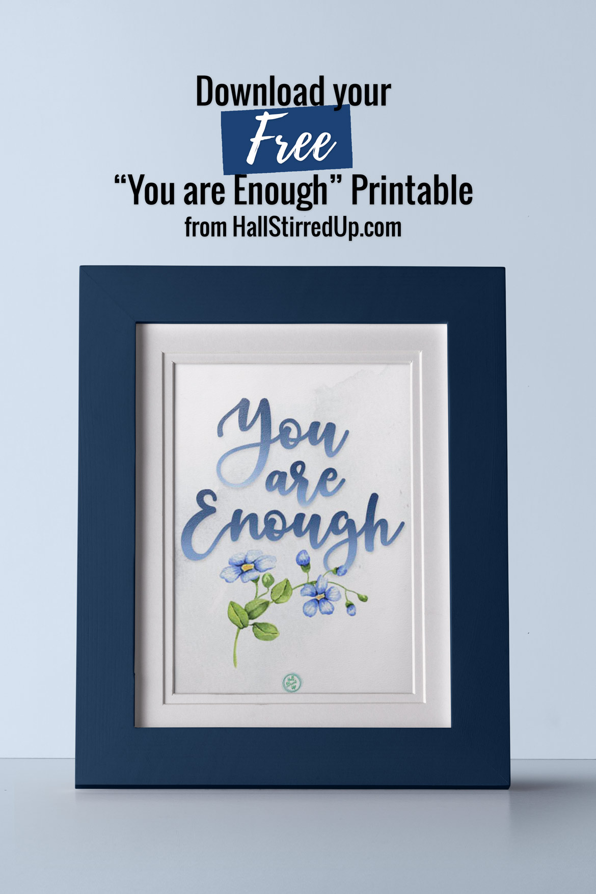 Kick your critic to the curb Includes a free You are Enough printable