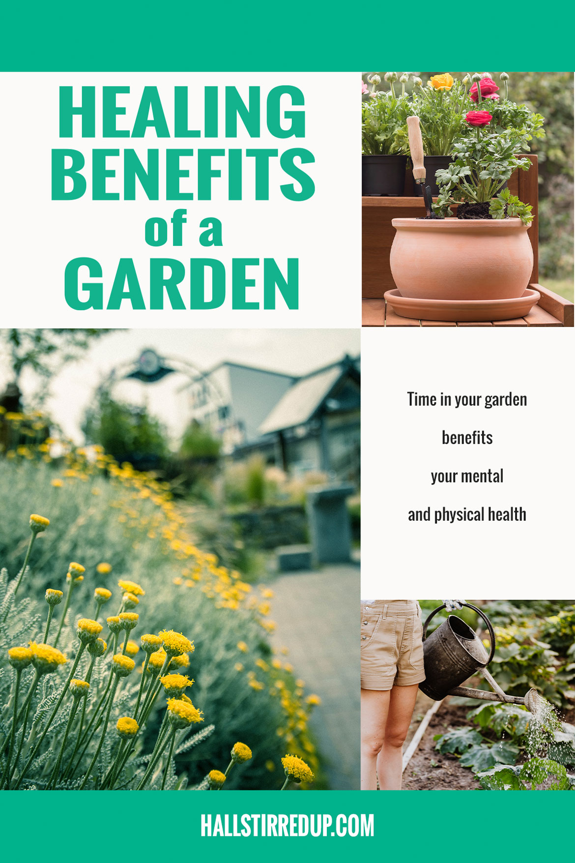 Healing benefits of a garden