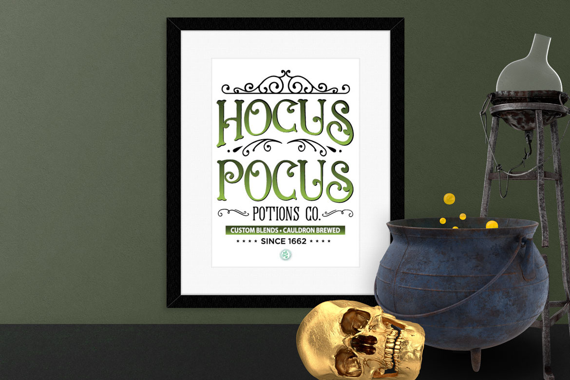 HOCUS! POCUS! It’s time for a new Halloween printable!