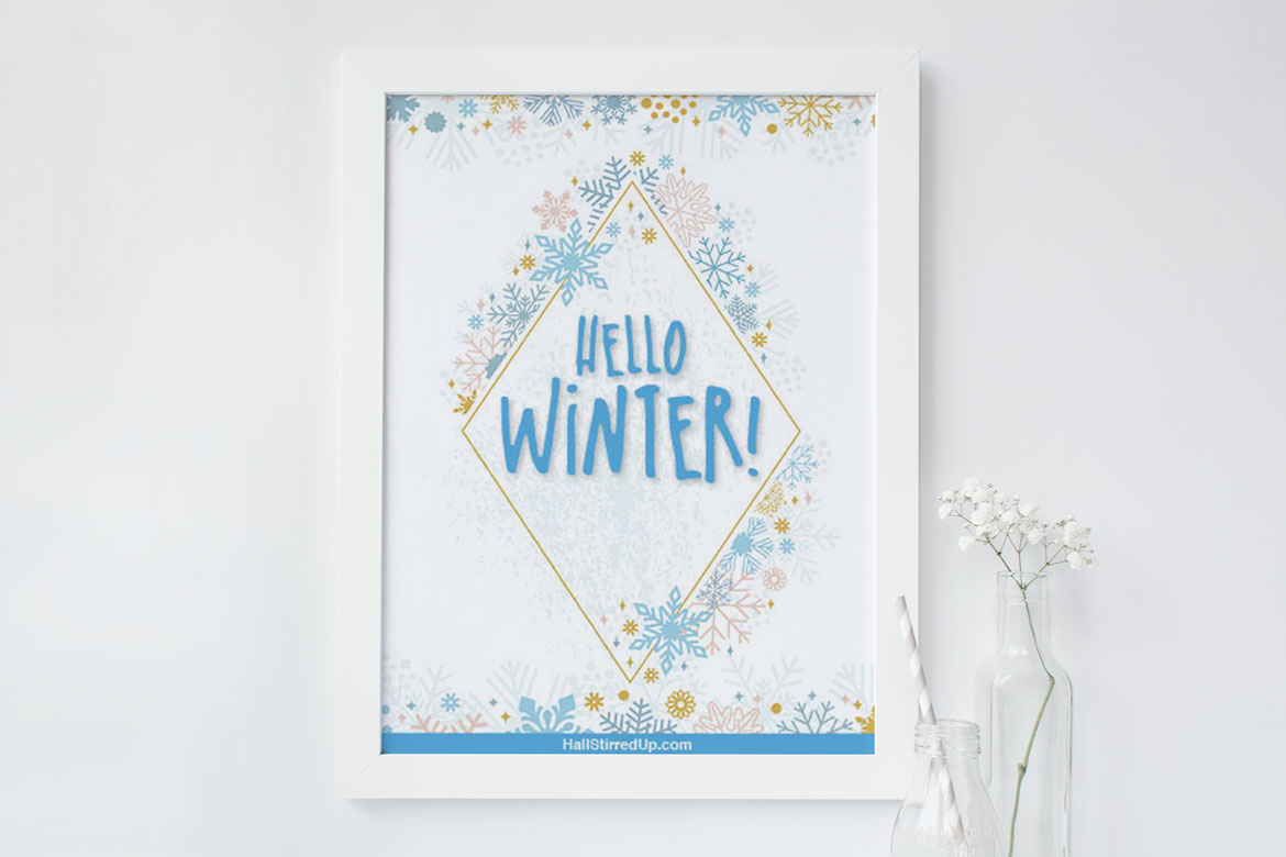 My Top 10 Favorite Winter Things – and a New Printable!