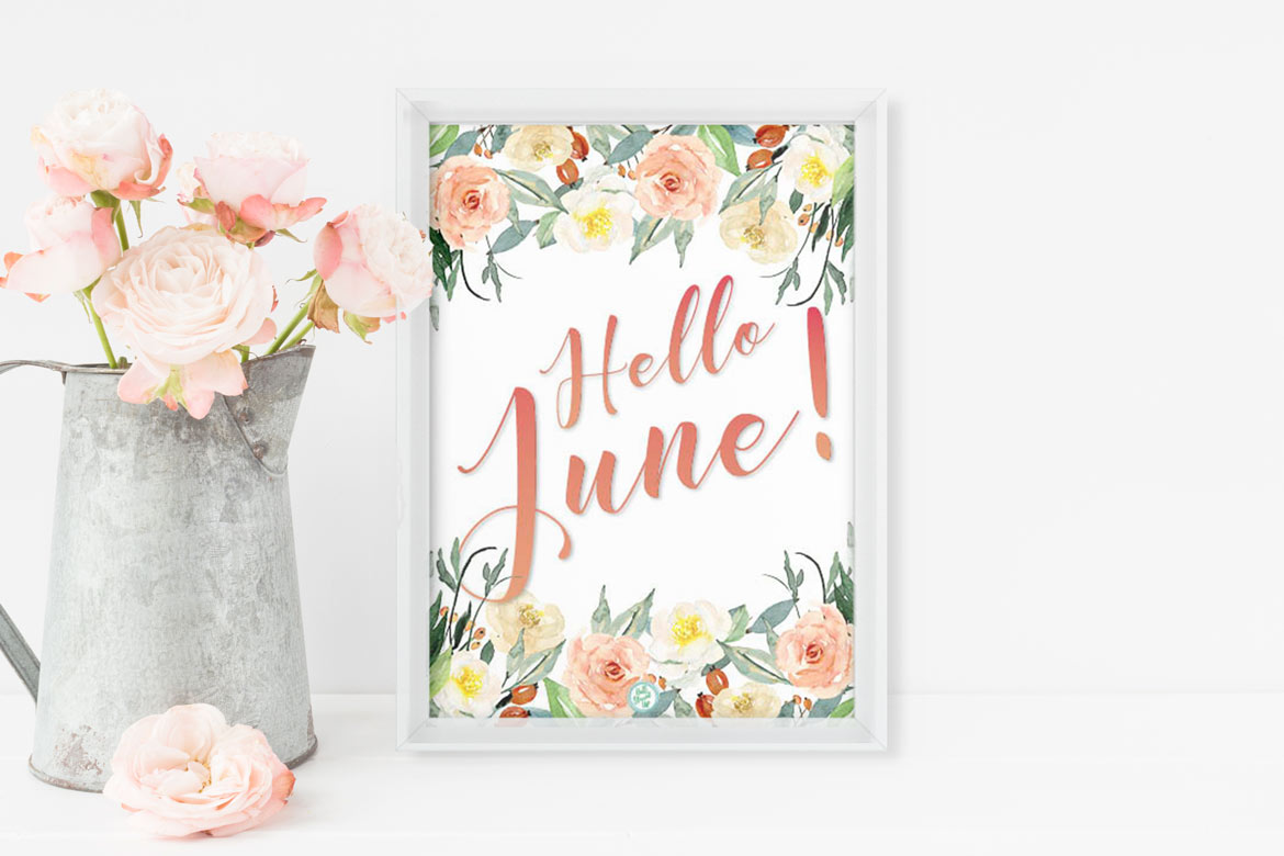 Hello Sweet June! Download your free printable