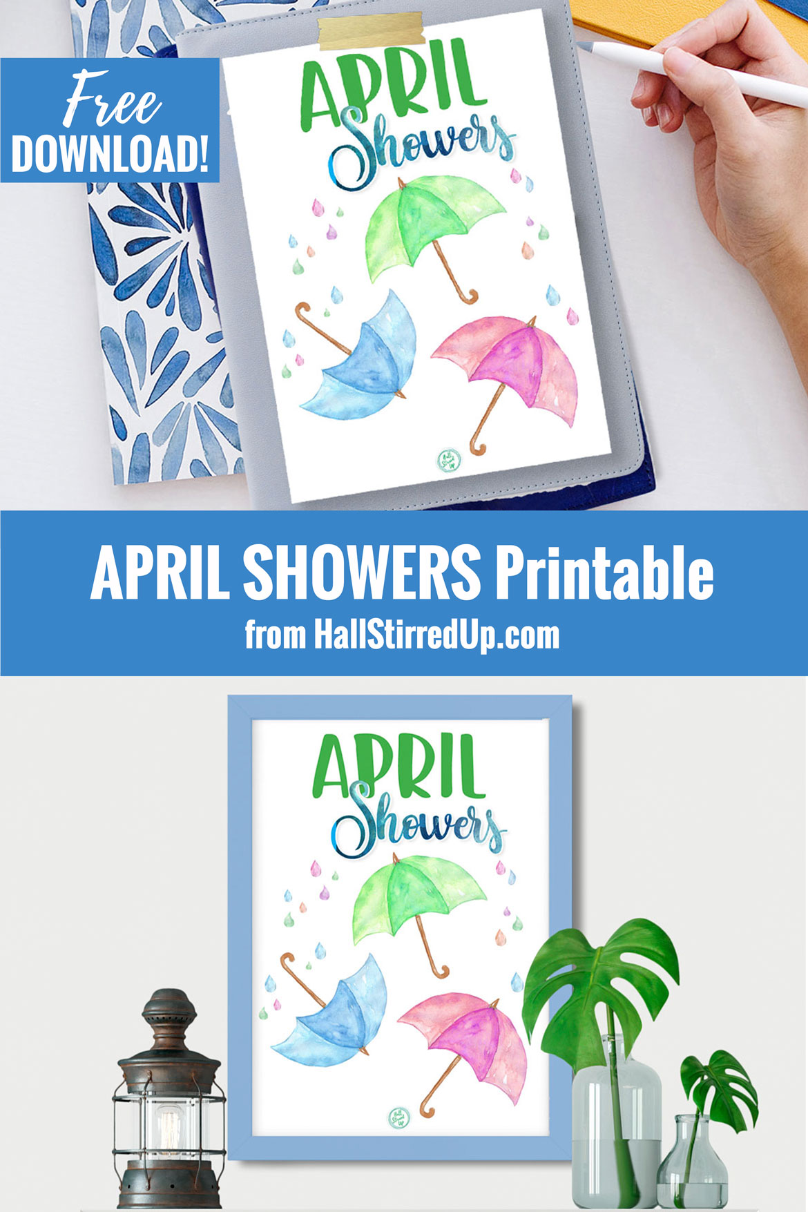 It's time for an April Showers printable