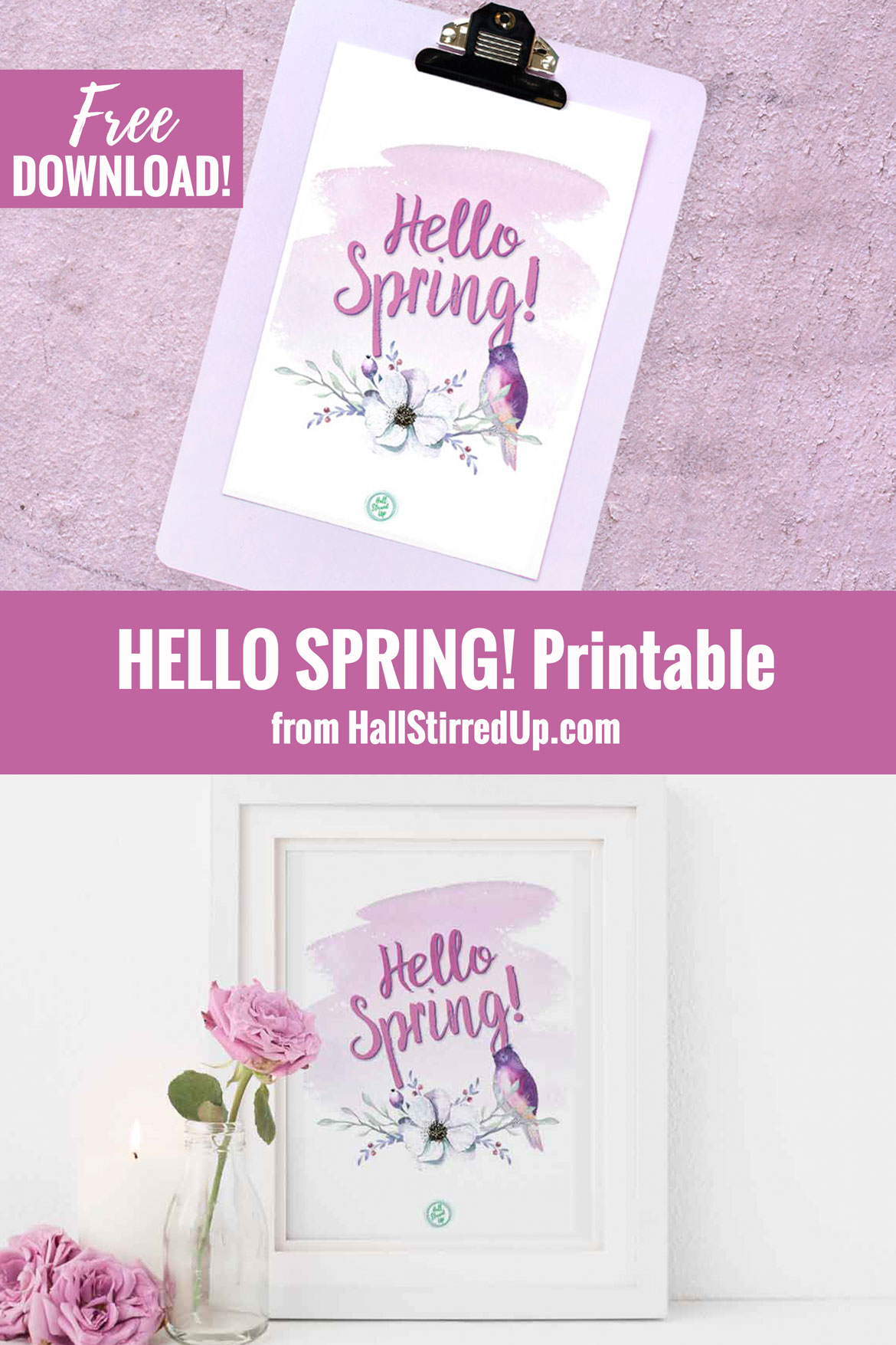 My top 10 favorites for Springtime includes a free printable