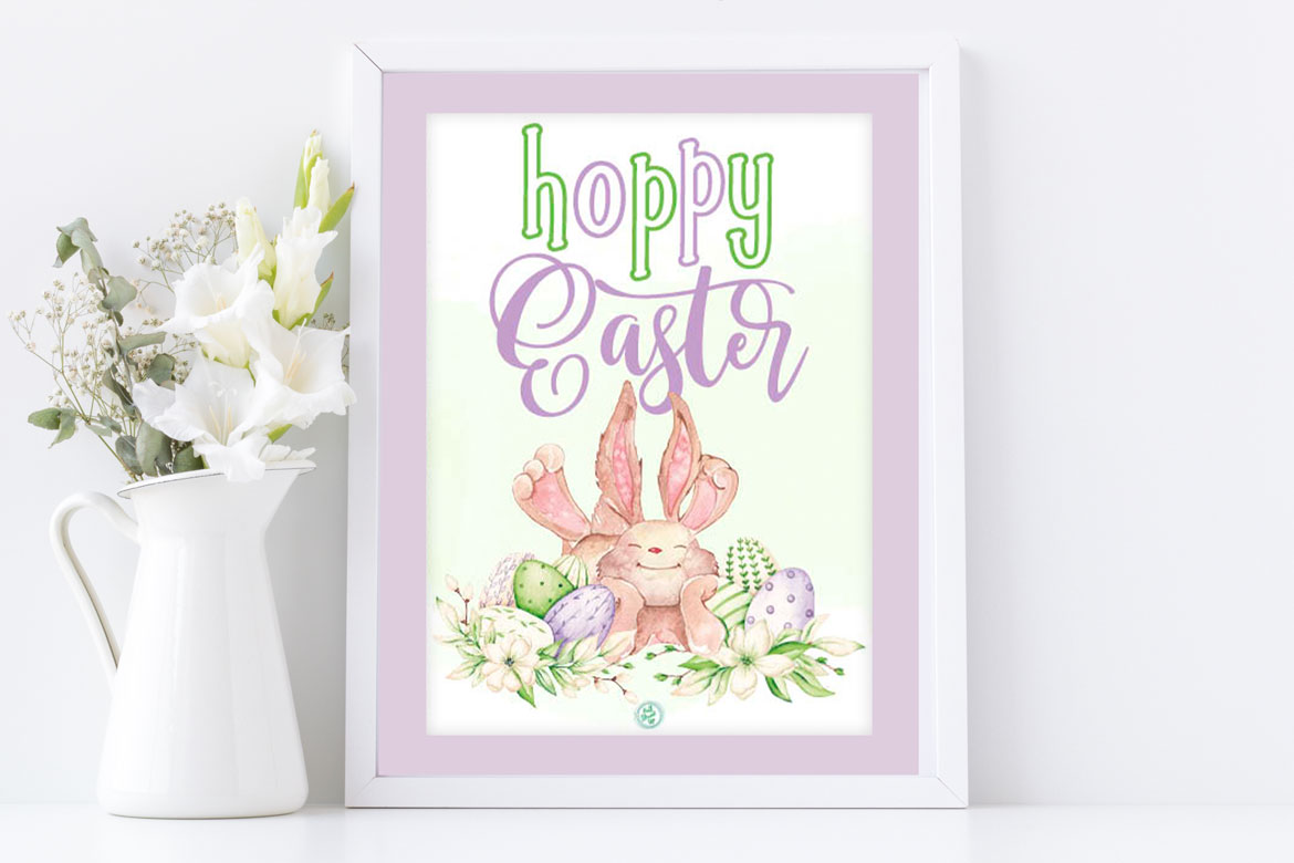 Have a Hoppy Easter with a fun free printable!