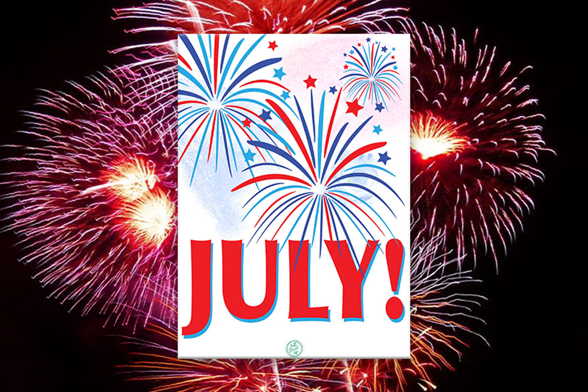 Celebrate July with a fun printable!