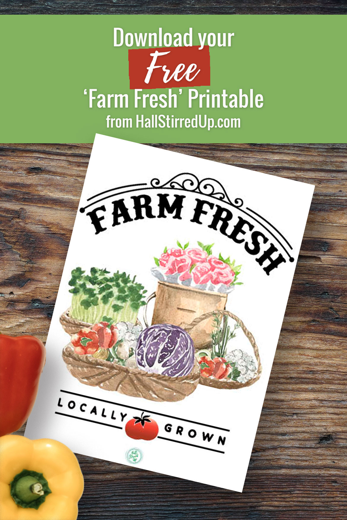 3 simple ways to find farm fresh produce - includes printable