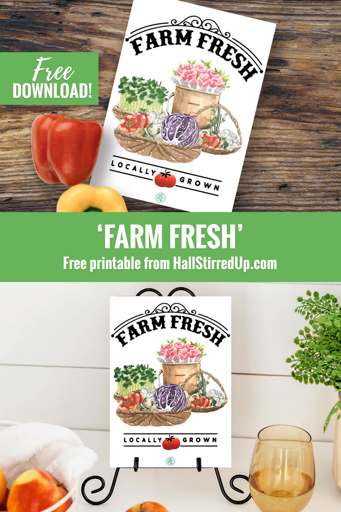 3 simple ways to find farm fresh produce - includes printable