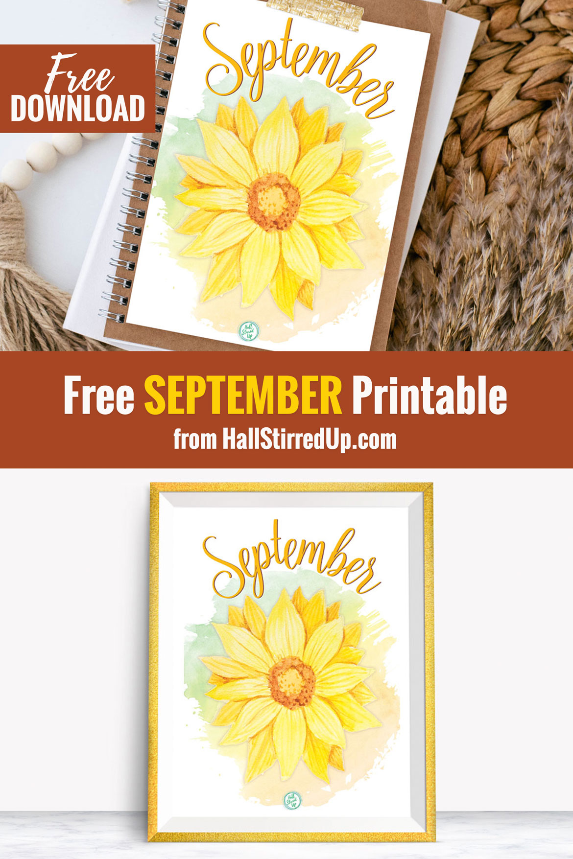 September is here and that means a new free printable