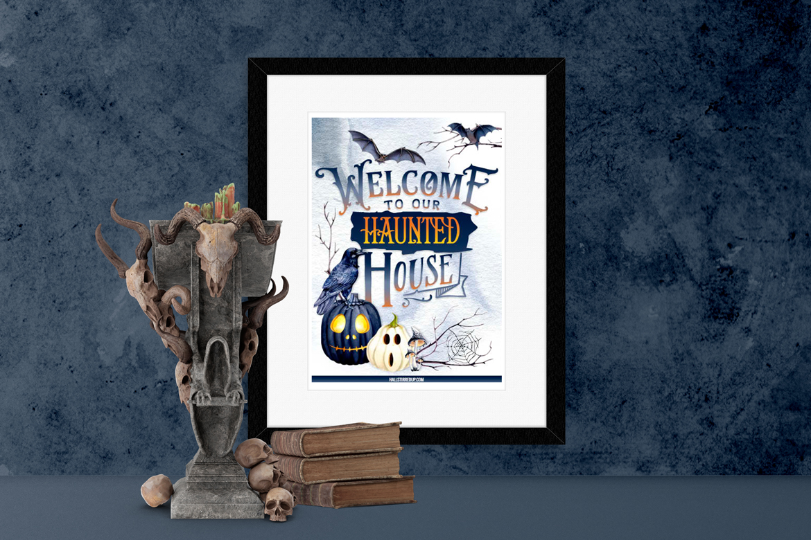 It’s a Haunted House free printable!