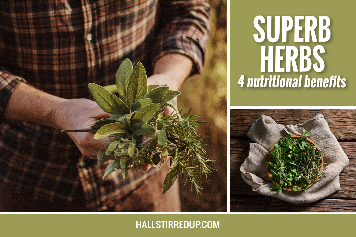Superb herbs! 4 key nutritional benefits