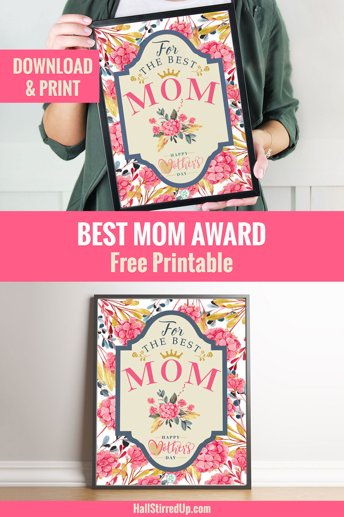 She's the best mom and deserves a pretty printable