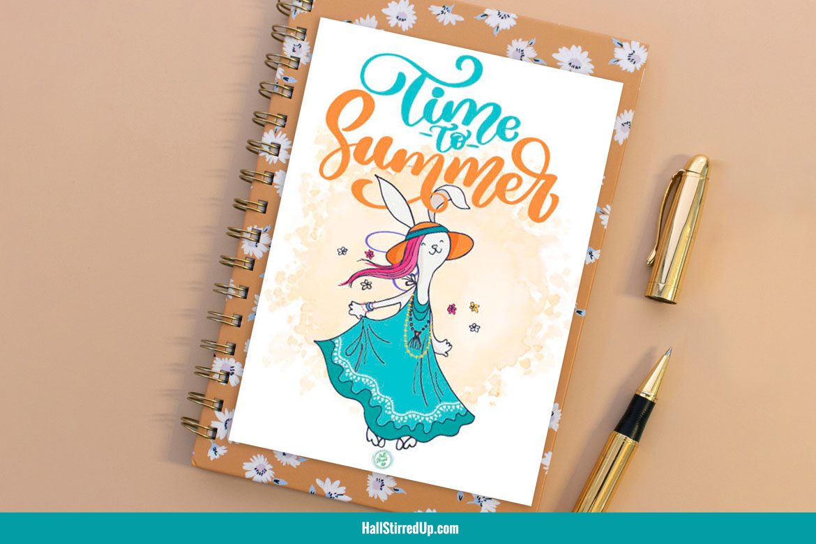 Time to Summer! Free Boho-inspired printable
