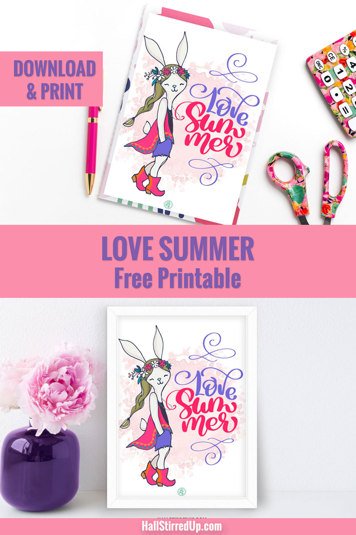 Love Summer Fun boho-inspired printable