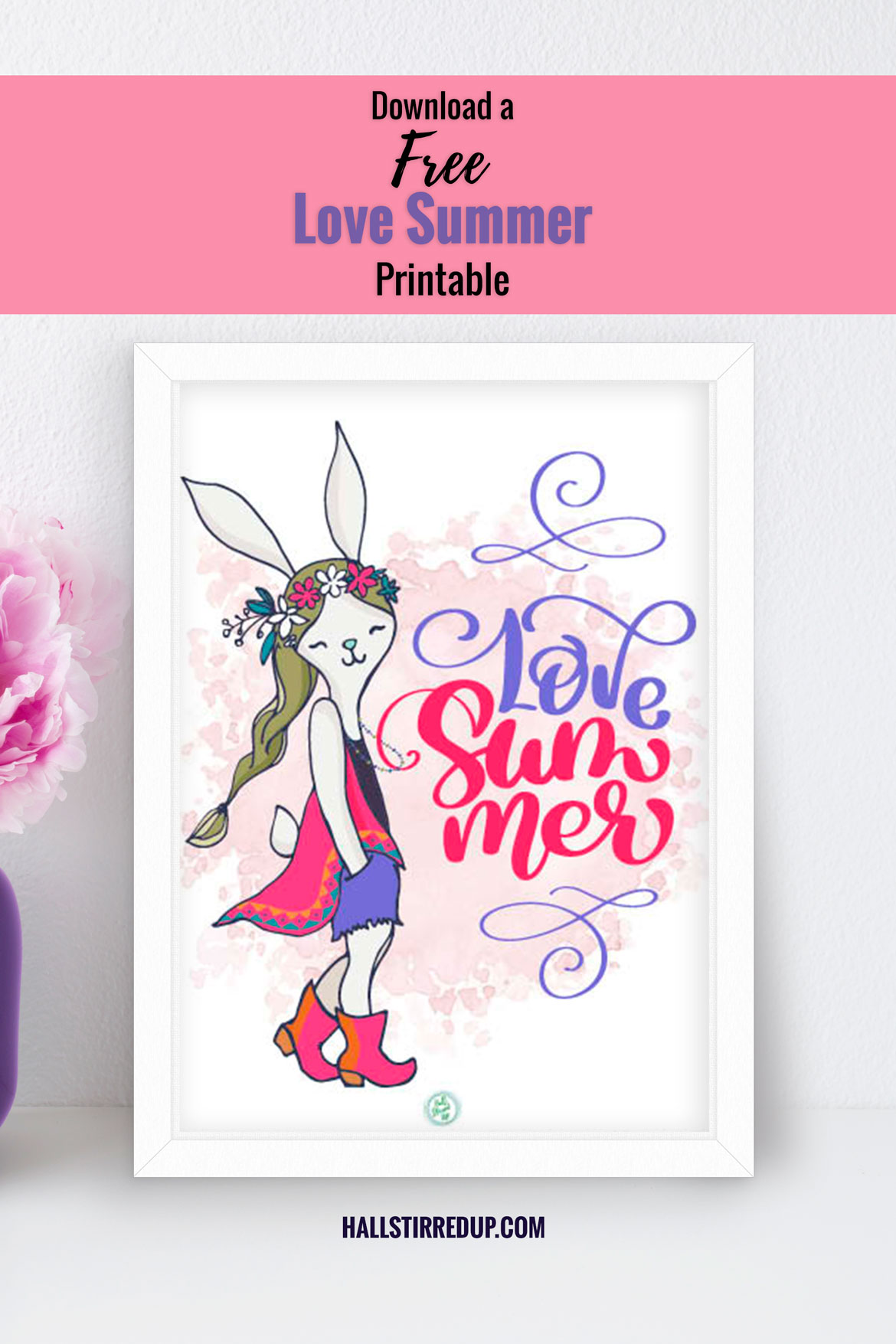 Love Summer Fun boho-inspired printable