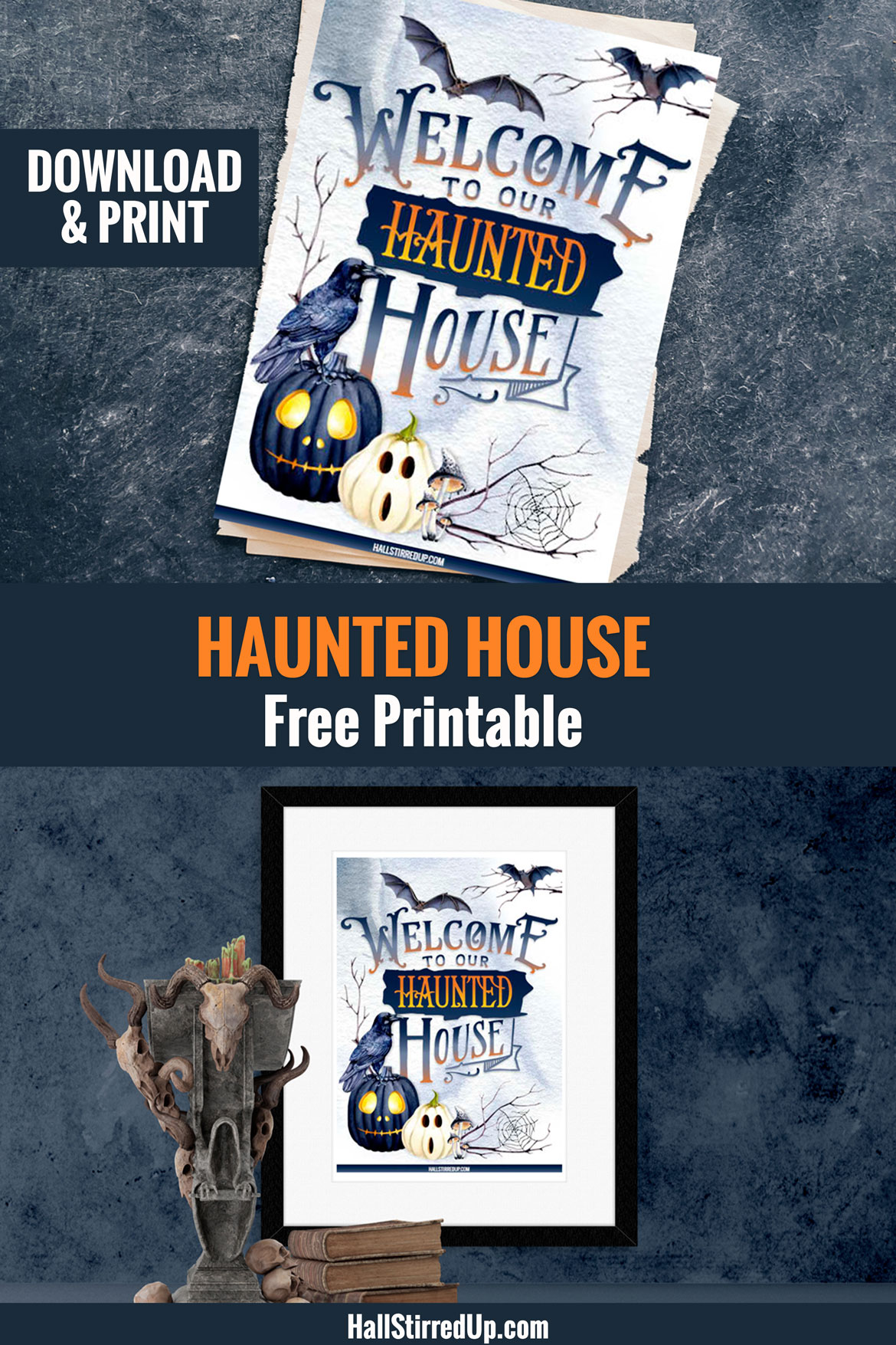 It's a Haunted House free printable