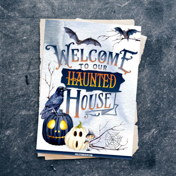 It's a Haunted House free printable