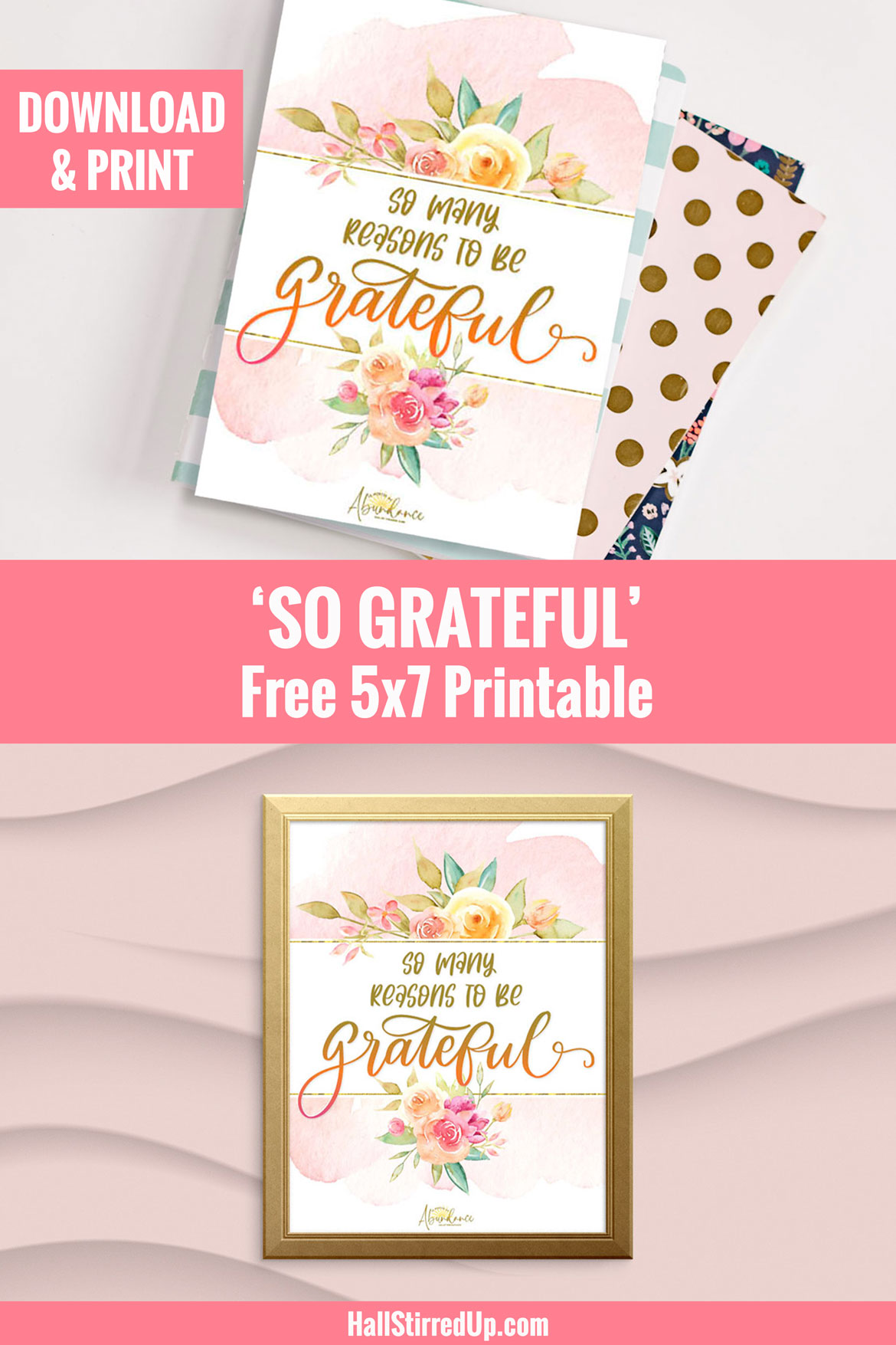 4 ways to practice gratitude - 12 Months of Abundance