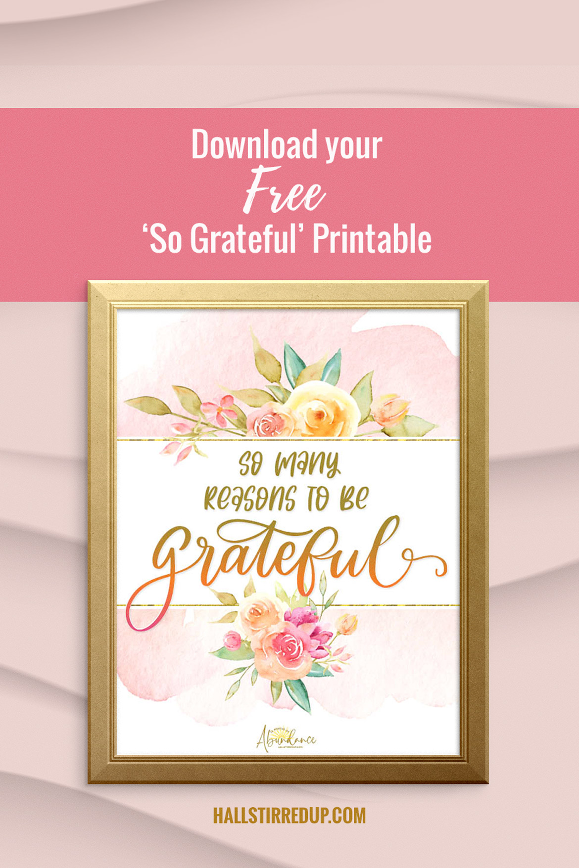 4 ways to practice gratitude - 12 Months of Abundance