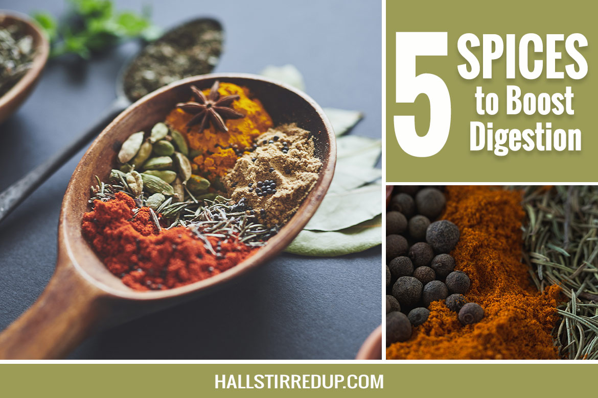 5 Spices to Boost Digestion
