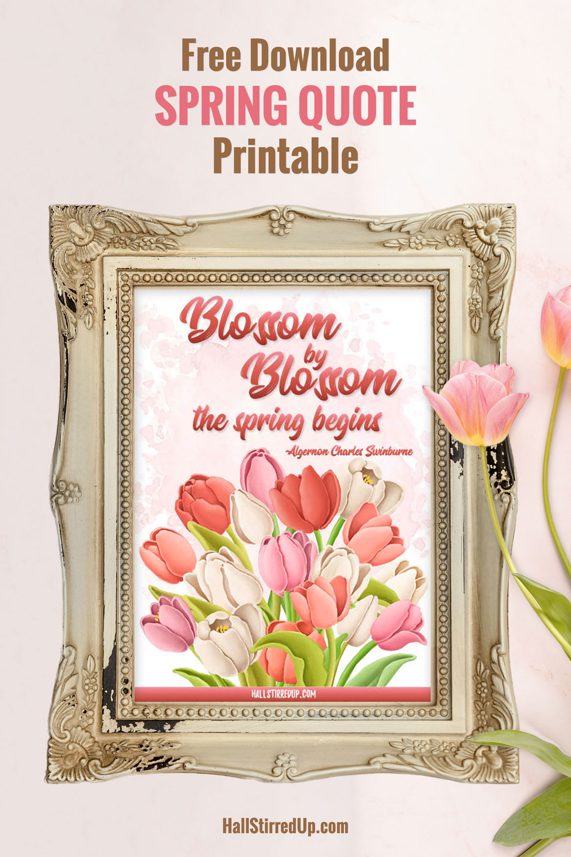My favorite quotes for spring and a new printable