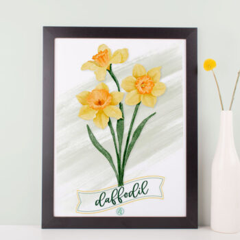 I love Daffodils! Includes free printable